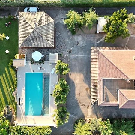 Villa con piscina e jacuzzi Canicattì Esterno foto