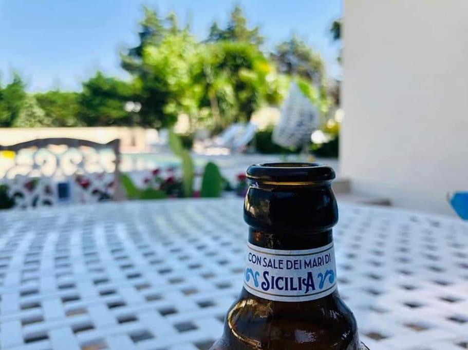 Villa con piscina e jacuzzi Canicattì Esterno foto